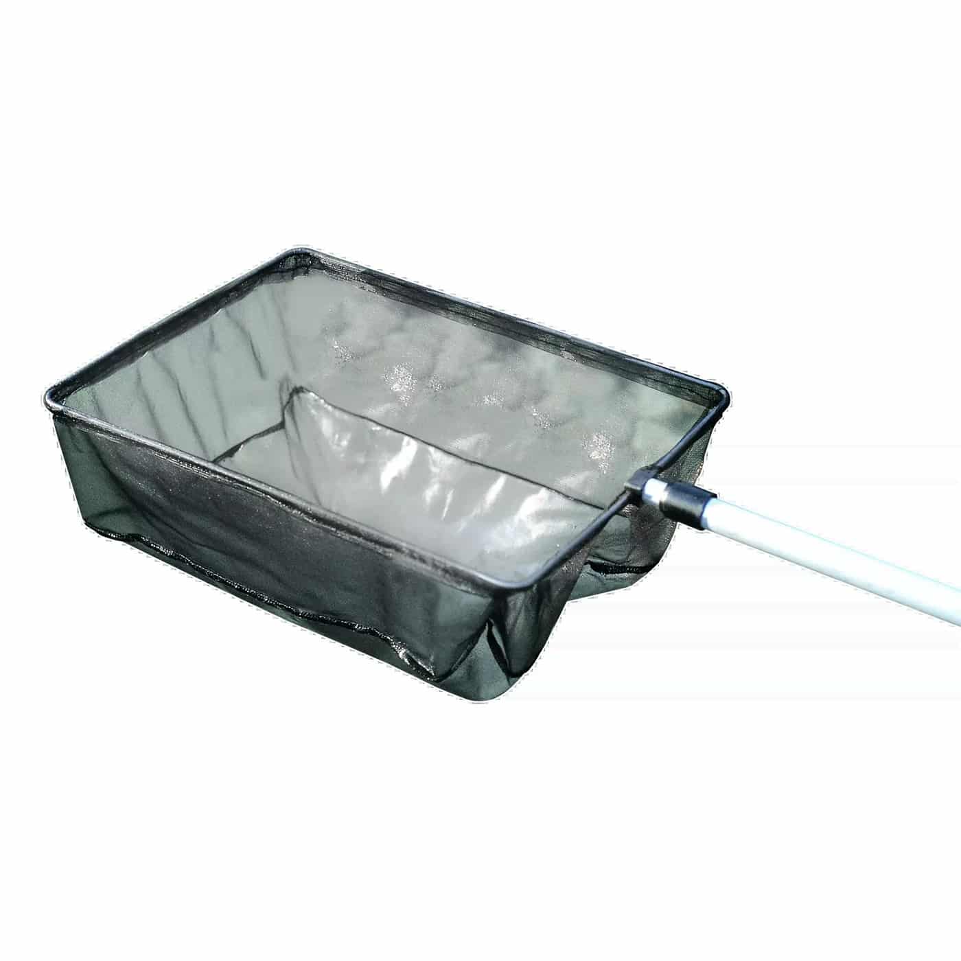 Oase rectangular fine-mesh algae net head, manufacturer photograph for Small and Large models