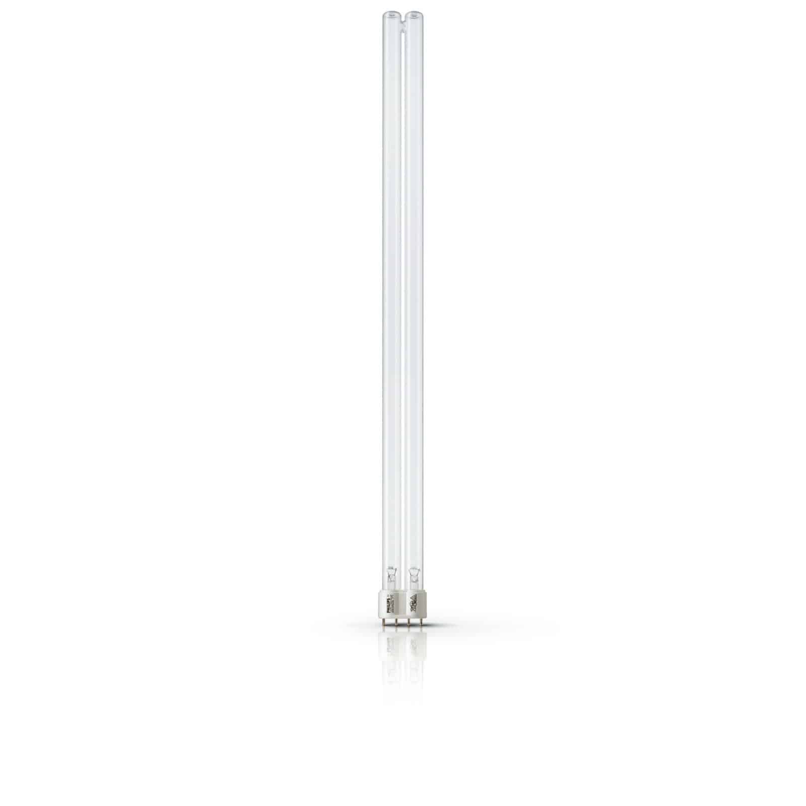 Representative Philips TUV PL-L four-pin UV-C lamp for the 18W, 24W, 36W and 55W range