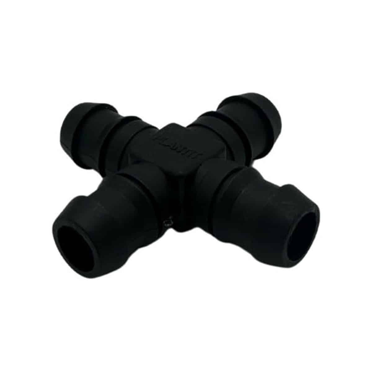 four-way pond hose cross connector
