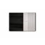 Thermotec Edge air source heat pump, front view showing the two tone horizontal cabinet